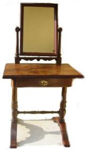 Konzolový stolík so zrkadlom