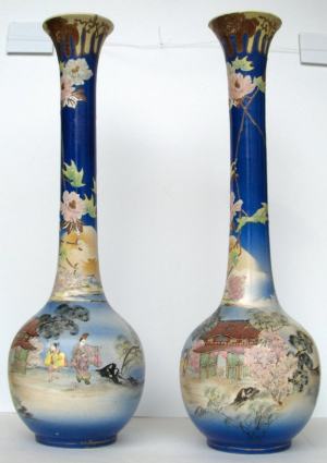 Čínske vázy- maľovaný porcelán