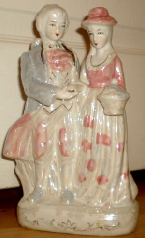 Porcelánová soška