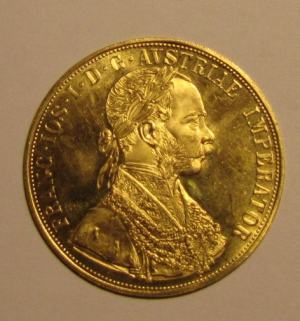 Imperátor - zlatá minca