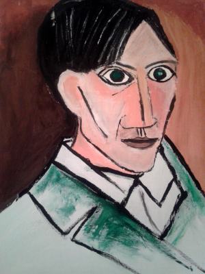 Reprodukcia P.Picasso: Self-Portrait