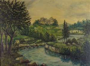Krajina s hradom