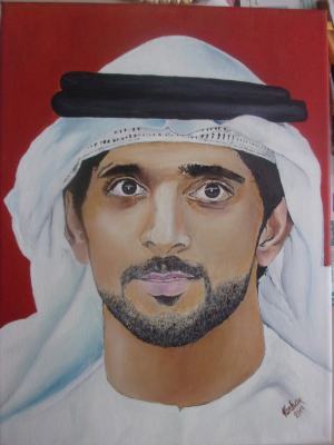 Portrét dubajského  princa