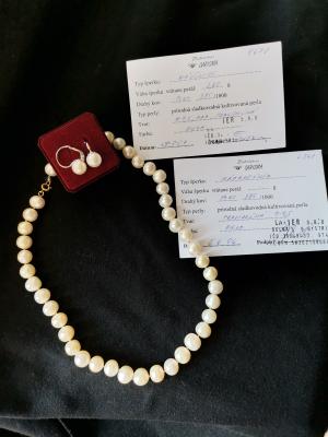 Perlový set 585