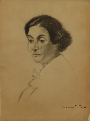 Portrét Anny Lesznai