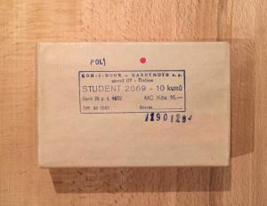 Neotvorený balík 10 pier KOHINOOR (r.1969)