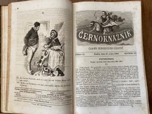 Černokňažník - Časopis humoristicko-zábavný (1863/1864)