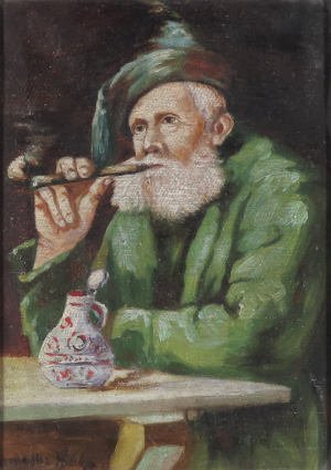 Starec s fajkou
