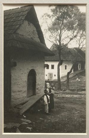 Dedinská scenéria (Sliače)