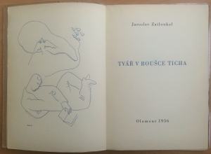 (bibliofília)  Jaroslav Zatloukal - Tvář v roušce ticha