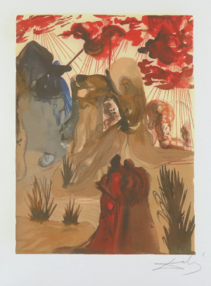 Výjav z La divine comedie