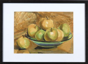 Zátišie s jablkami