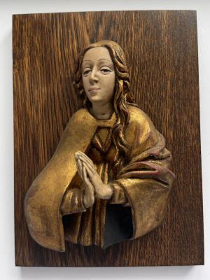 Reliéf sv. Uršuly (replika diela Majstra Pavla z Levoče, 1509)