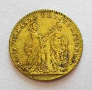 Žeton LVD.XV.D.G.FR.ET.NAV.REX.