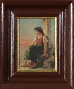 Dievča s mandolínou