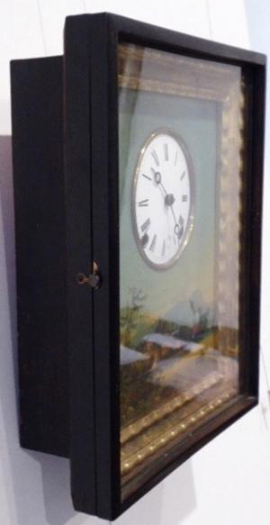 RUČNĚ MALOVANÉ OBRAZOVÉ RÁMOVÉ HODINY