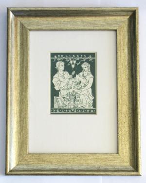 Martin Benka - Ex Libris Felix Šejna