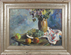 Zátišie s jablkami