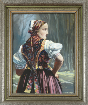 Žena v kroji