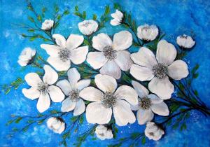Biele kvety 3