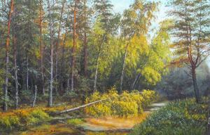 Michal Sabo Balog - Breza nad potokom