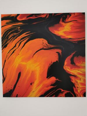 Mia Painting - V ohni