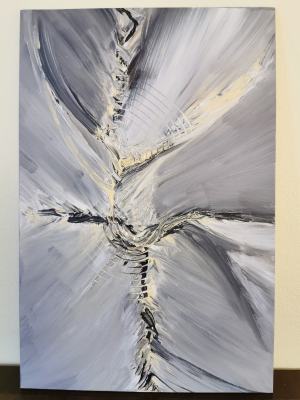 Mia Painting - Abstrakcia 1