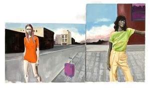 Zabudnuté - diptych