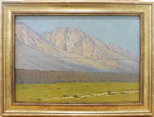 Katona Nándor (1864 - 1932) / Pohľad na Tatry