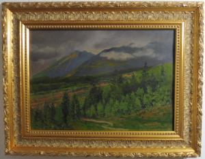 Katona Nándor (1864 - 1932) / Smrečina pod Tatrami (Tátrai fenyves)