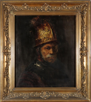 Žoldnier - kópia podľa Rembrandta