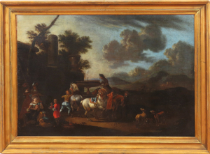 Philips Wouwerman - Pri fontáne