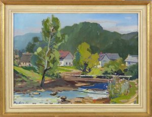 Dedina s riekou
