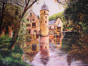 Purgat - Mespelbrunn castle, Deutschland