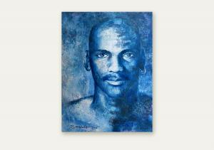 Neznámy európsky maliar - Michael Jordan