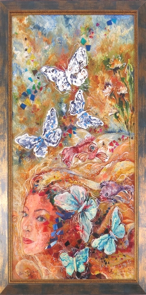 Daniela Petríková - Žena s motýľmi