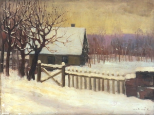 Ernö Markó - Zimná krajina