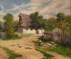 Géza Szontágh - Pred domom