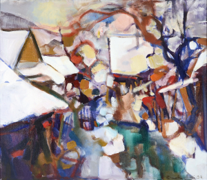 Štefan Roskoványi - Zimná dedina