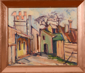 Hubert Čepiššák - Hradbová ulica Košice