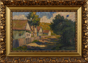 František Gyurkovits - Pred dedinou