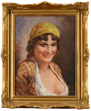 Žena v šatke