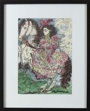 Pablo Picasso - Krasojazdkyňa